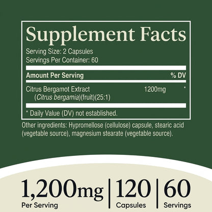 Citrus Bergamot Extract Capsules