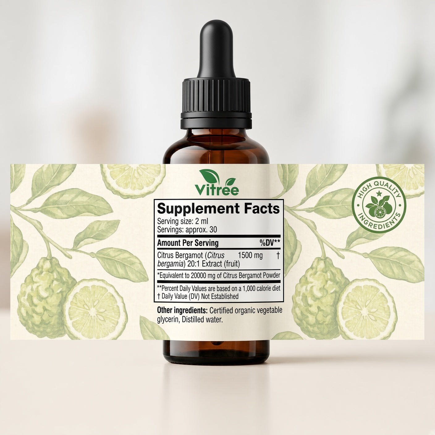 Citrus Bergamot Liquid Drops