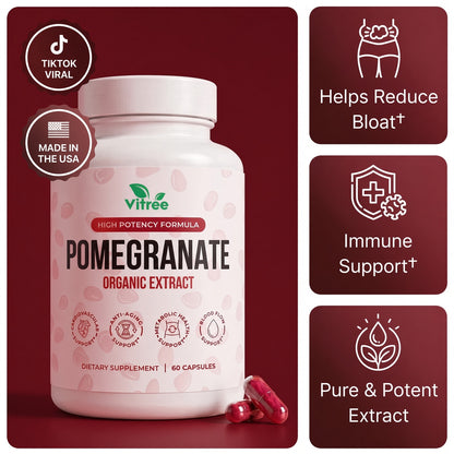 Organic Pomegranate Extract Capsules